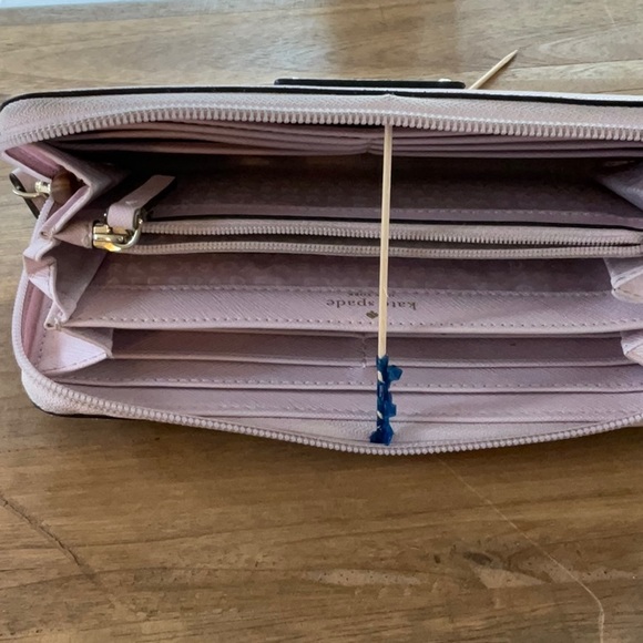 Kate Spade Light Pink Polka Dot Wallet - Picture 11 of 14